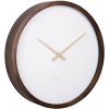 Dizajnové nástenné hodiny 5928DW Karlsson 50cm (8714302733635)