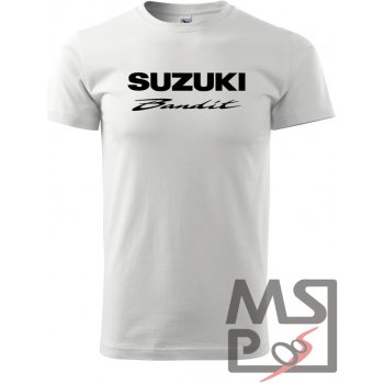 Pánske tričko s moto motívom Suzuki Bandit biele od 15 € - Heureka.sk