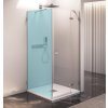 Polysan, FORTIS EDGE sprchové dvere bez profilu 1000mm, číre sklo, pravé, FL1210R