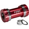CEMA BEARING Stredové zloženie MTB CEMA BB30 SRAM GXP STAINLESS - Červená