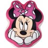 Setino Tvarovaný 3D vankúš s tvárou Minnie Mouse Disney 34 x 27