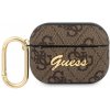 Guess 4G Script PC/PU Puzdro pre Airpods Pro Brown GUAP4GSMW