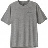 Pánske funkčné tričko Patagonia CAPILENE COOL DAILY GRAPHIC SHIRT - WATERS - šedá L