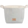 Kôš na hračky Nobodinoz Django: Blue Thin Stripes Natural