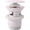 RAV Slezák Umývadlové príslušenstvo - Umývadlová výpusť, ClickClack, biela MD0784B
