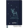 Moleskine Zápisník Harry Potter tvrdé dosky A5, linajkový, modrý
