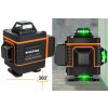 4D Laserová vodováha 360° – 16 línií – nivelačný laser