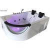 Dvojitá hydromasážna vaňa 170×118 cm - dvojitá s ohrievačom vody | Aplomo Orientácia: pravá, 32667_PRA