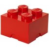 LEGO® úložný box 4 25 x 25 x 18 cm červená