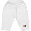 Baby Nellys Pletené nohavice Hand Made Boy biele