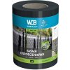 Plotová páska WDB PLAST 19 cm x 50 m antracitová