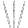 Kovové hroty Target Swiss Storm Onyx strieborné, 26mm - 3ks