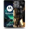 Picasee silikónový čierny obal pre Motorola Edge 40 Neo - Wildfire - Gold