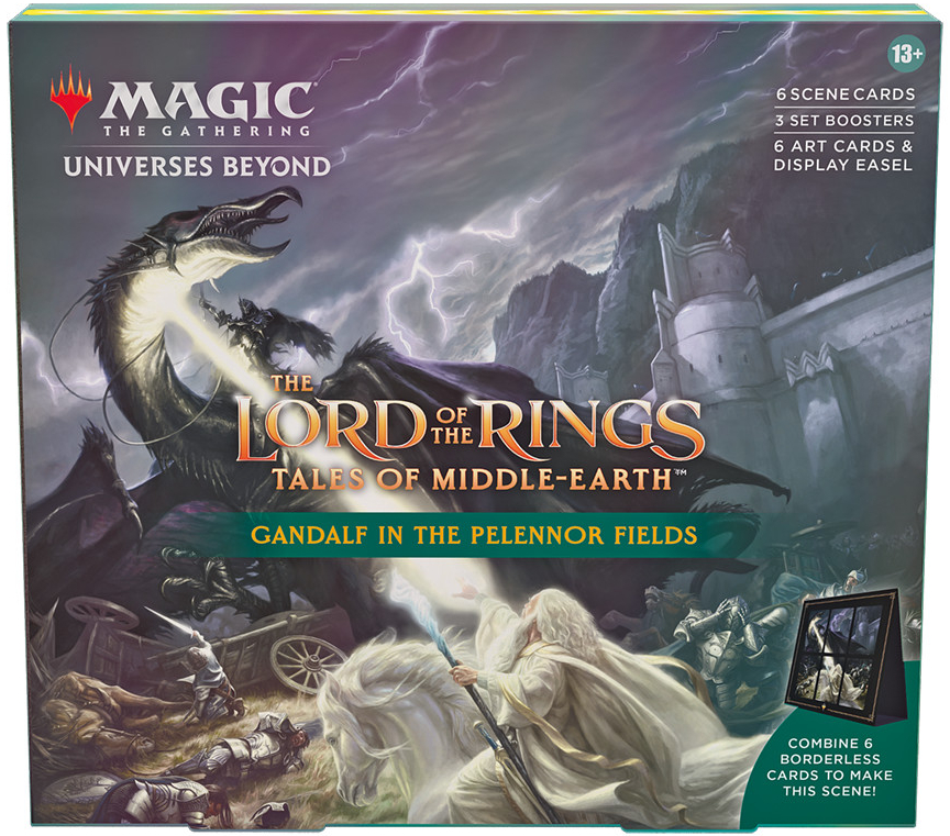 Wizards of the Coast Magic The Gathering LOtR Tales of Middle-Earth Scene Box Gandals in the Pelennor Fields