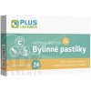 PLUS LEKÁREŇ Bylinné pastilky Bez cukru šalvia, ženšen, vitamín C, 1x24 ks