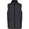 KARIBAN VINTAGE K6113 / Pánska zateplená vesta - marl dark grey S