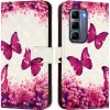 VSETKONAMOBIL 104792 ART Peňaženkový kryt pre Infinix Hot 50 Pro+ ROSE BUTTERFLY