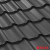 Vlnitá plechová krytina Bilka Clasic, RAL 9005 (čierna) 0.5mm matná