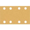 Bosch Brúsny papier EXPERT C470 s 8 otvormi pre orbitálne brúsky 80 x 133 mm, zrnitosť 60, 10 ks 2608900878