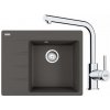 FRANKE SETG248ŠB fragr drez 620x500mm CNG 611-62TL/7 Š.Bridlica+batéria FS 3230.031 Chróm FRA 114.0720.165