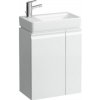 Kúpeľňová skrinka pod umývadlo Laufen Pro 47x27,5x62 cm biela lesk H4830010954751