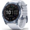 Garmin 010-02541-15 Fénix 7X Sapphire Solar, Mineral Blue Titanium