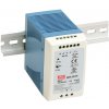 MeanWell MDR-100-24 zdroj DIN, 85÷264V AC, 120÷370V DC, 24V 0÷4A