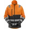 Snickers Workwear Mikina reflexní AllroundWork na zip tř. 2 oranžové veľ. M