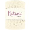 Natana Macrame String 4mm krémová 13