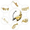 KIMAFUN CX309-1 saxofonový mikrofon pro mikroporty AKG [mini XLR 3pin]