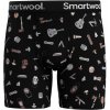 Pánske boxerky Smartwool M Merino Boxer Brief Boxed Veľkosť: XL / Farba: čierna/biela