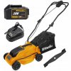 INDUKČNÁ AKUMULÁTOROVÁ KOSAČKA RIWALL 3320i 20V 4Ah 33 cm + akumulátorová nabíjačka