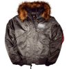 ALPHA INDUSTRIES Bunda CWU 45 P Hooded - gun metal (144103/61)