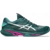 Asics Solution Speed FF 4 Clay dark neptune white Zelený