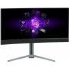Lorgar 34MP1, zakrivený herný monitor 34´´, UWQHD 3440x1440, 1 000 000:1, 1ms, 1000cd, HDMI, DP, USB-C(90W), 2.1 repro LRG-34MP1W180C-GY