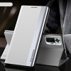 Knižkové puzdro Ultra-thin na Xiaomi Redmi Note 10/10S - Strieborná
