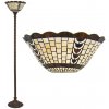 Vitrážová stojaca tiffany lampa 38*186