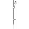 Hansgrohe Raindance Select E - Sprchová súprava 120 3jet EcoSmart 9 l/min so sprchovou tyčou 90 cm, biela/chróm 26623400