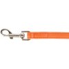 COLLAR Kožené vodítko Glamour, 122cm/25mm, oranžová