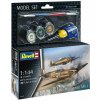 REVELL ModelSet letadlo 63771 - Spitfire Mk.Ia & Hurricane Mk.I (1:144)