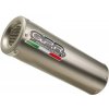 GPR Koncovka výfuku Slip-on GPR M3 E4.D.135.CAT.M3.TN Brushed Titanium including removable db killer, link pipe and catalyst
