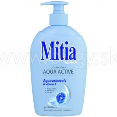 Mitia Aqua Active tekuté mydlo s dávkovačem 500 ml