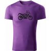 T-ričko Honda CB500X pánske tričko Farba trička: Fialová, Veľkosť: 4XL