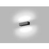 LED2 5131434 BENO exteriérové nástenné svietidlo LED 2x6W/2x500lm 3000K IP65 antracit