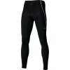 Pánske bežecké legíny Mizuno, BG3000 LONG TIGHT čierna,svetlo zelená M