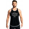 Pánske tielko GymBeam Lifting Society Black XXL