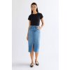 Wrangler Dámska sukňa Wrangler® Slim Pencil Lightweight Skirt 112378225 Farba: Denim, Veľkosť: M