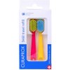 Curaprox CS 5460 Travel set náhradní hlavice kartáčku tmavě růžová + žlutá