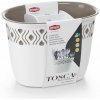 STEFANPLAST Odkvapkávač na príbory Tosca biely/svetlo šedý