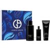 Giorgio Armani Black Code 2023 SET: Toaletná voda 125ml + Toaletná voda 15ml + Sprchový gél 75ml pre mužov